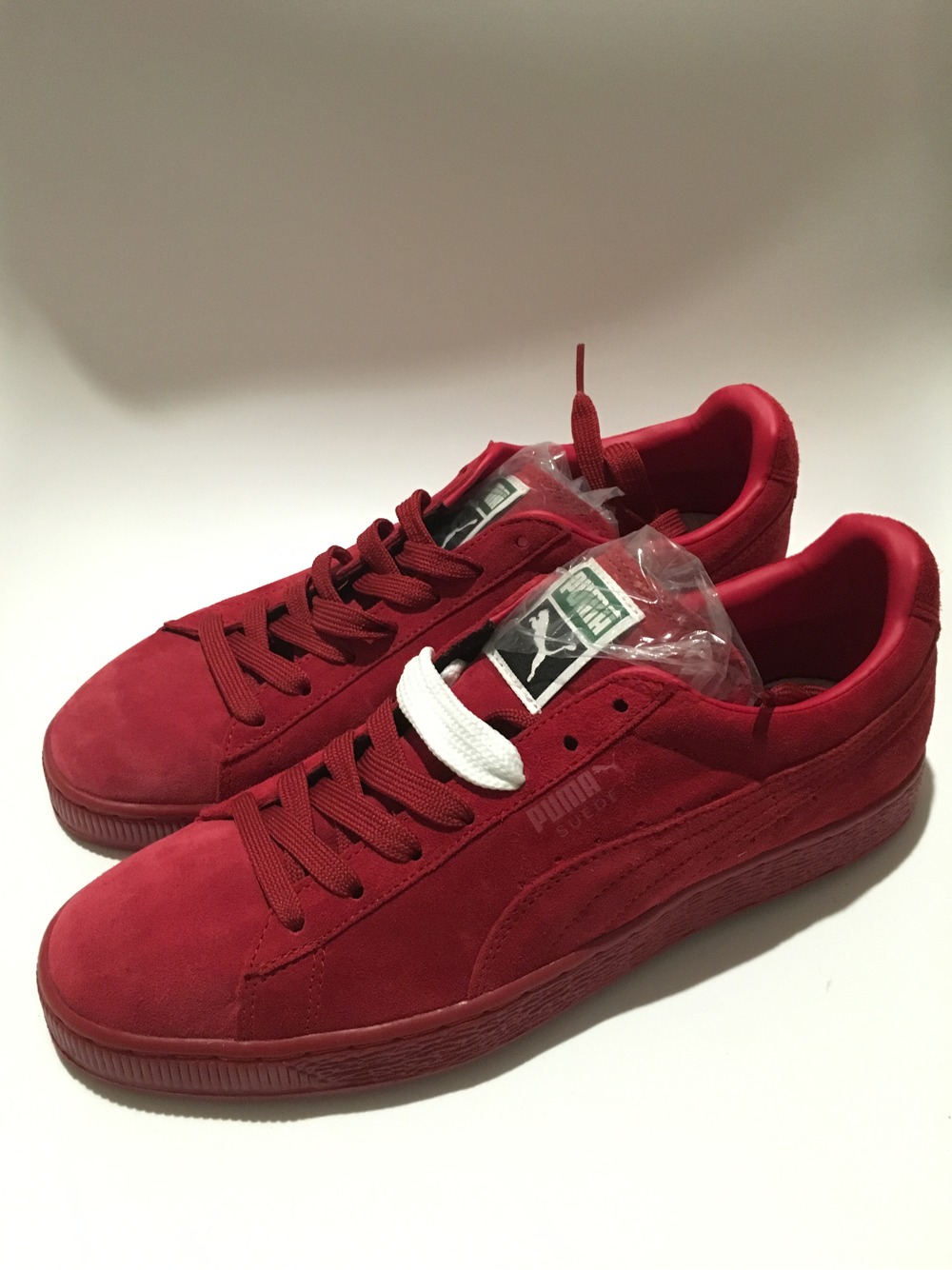 puma suede classic burgundy