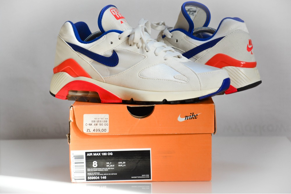 comme des garçons x nike air max 180