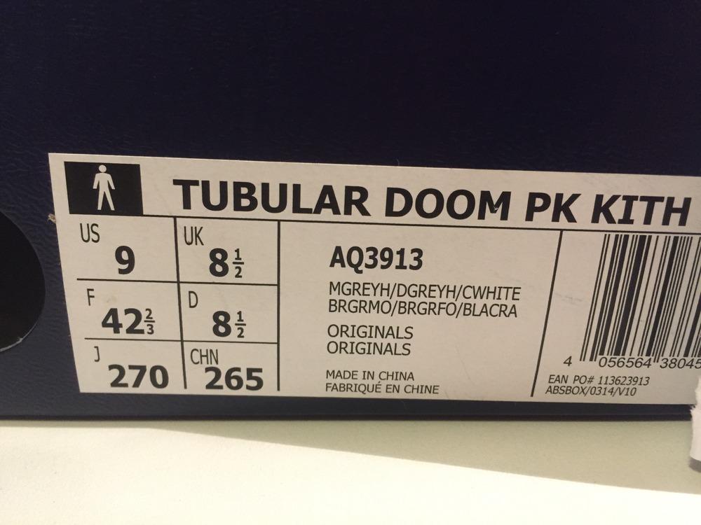 Adidas Originals Tubular Doom Black Sneakers S74794 Caliroots