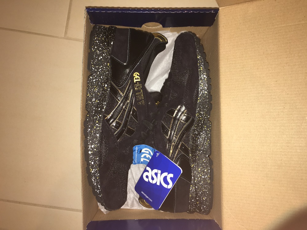 atmos asics gel lyte v black gold atmos asics gel lyte v black gold