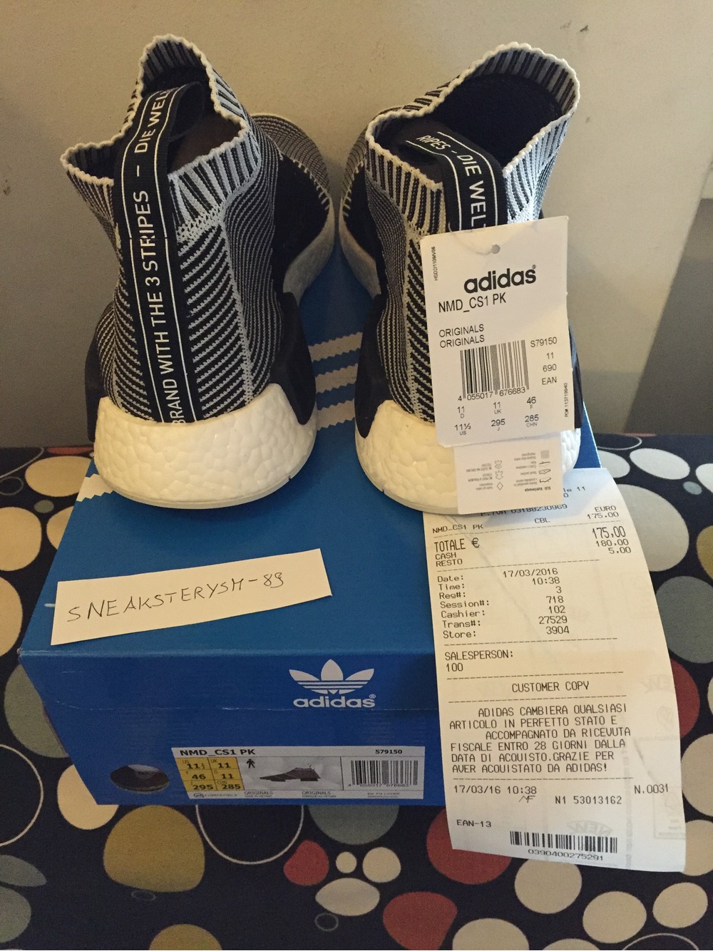 adidas nmd cs1 bianche e verdi