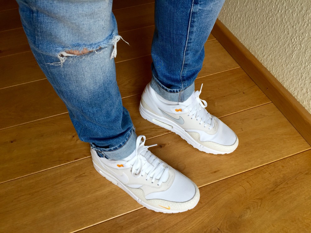 nike air max 1 kumquat white nike air max 1 kumquat white