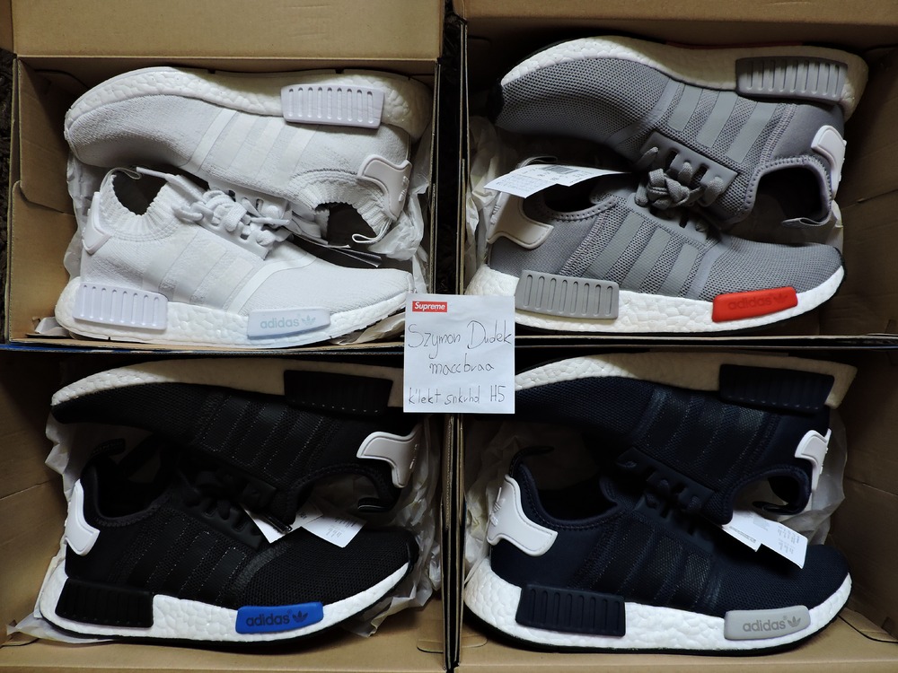 adidas nmd rt primeknit bianco nero bianco riflettente adidas nmd rt primeknit bianco nero bianco riflettente