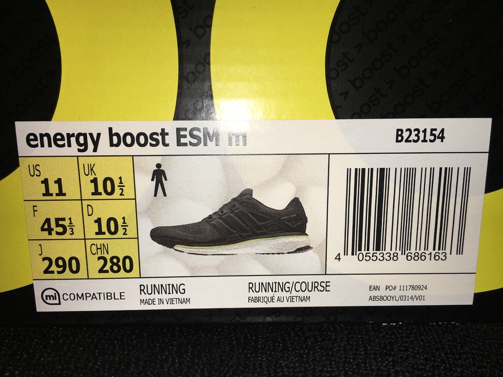 Adidas ENERGY BOOST REVEAL UNBOXING & REVIEW EN