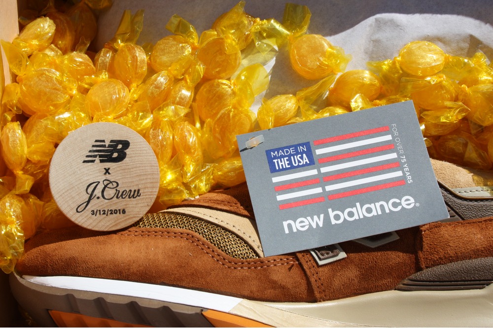 new balance 997 with butterscotch candy new balance 997 with butterscotch candy