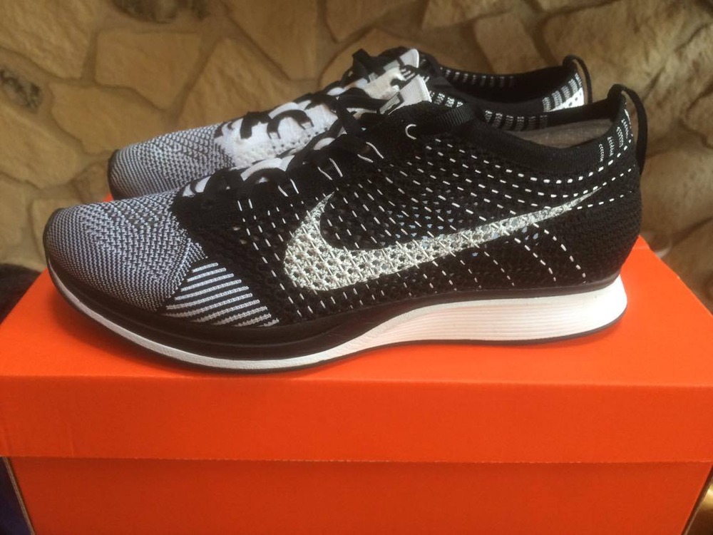 nike flyknit racer orca white tongue