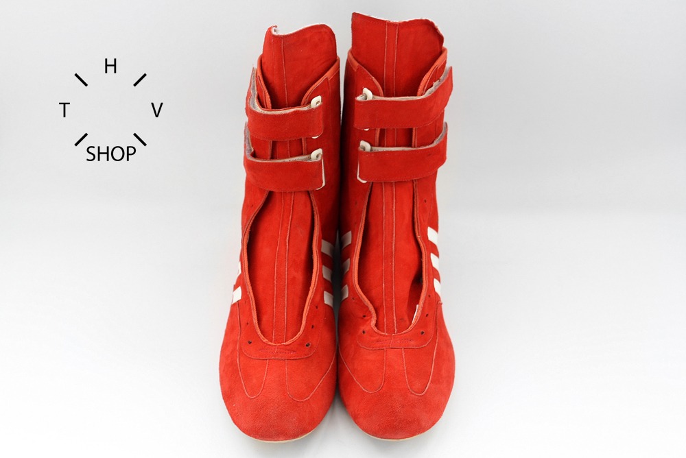 DS 1980s Adidas Originals Monza driving boots hi tops
