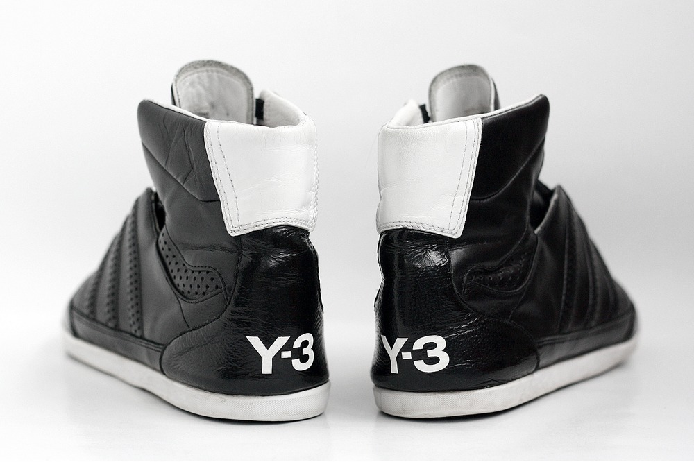 y3 high top shoes
