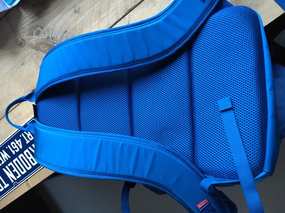 Supreme Backpack Blue 2016 (#314330) from FabioGaspar at Presented By