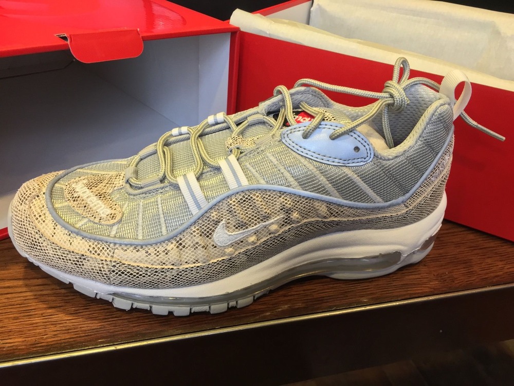 supreme x nike air max 98 snakeskin supreme x nike air max 98 snakeskin