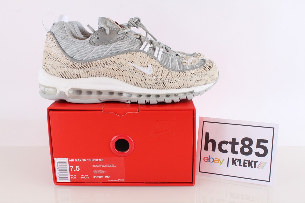 supreme x nike air max 98 ebay supreme x nike air max 98 ebay