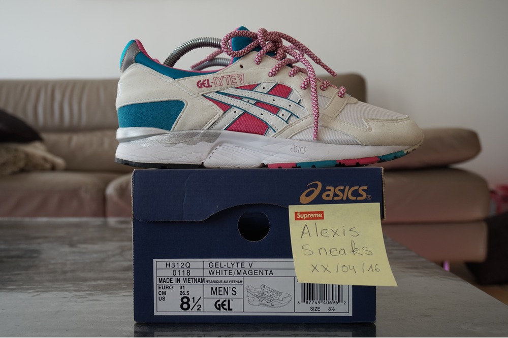 asics gel lyte 5 cyan