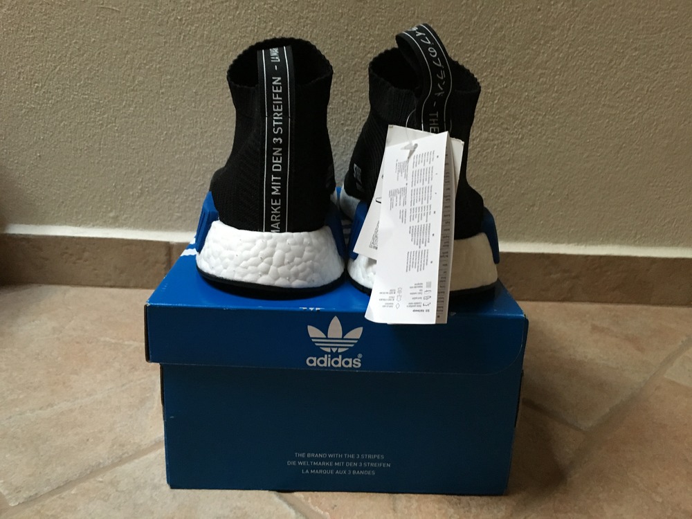 Adidas Nmd_cs1 Pk Core Black/Core Black/Lush Blue S16 Adidas Nmd_cs1 Pk Core Black/Core Black/Lush Blue S16