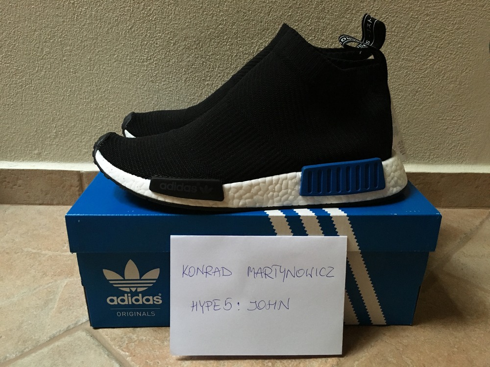 Adidas Nmd_cs1 Pk Core Black/Core Black/Lush Blue S16 Adidas Nmd_cs1 Pk Core Black/Core Black/Lush Blue S16