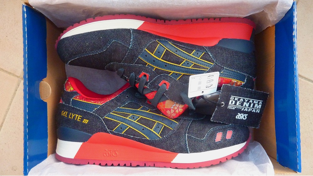 asics gel lyte 3 japan textile kimono navy asics gel lyte 3 japan textile kimono navy