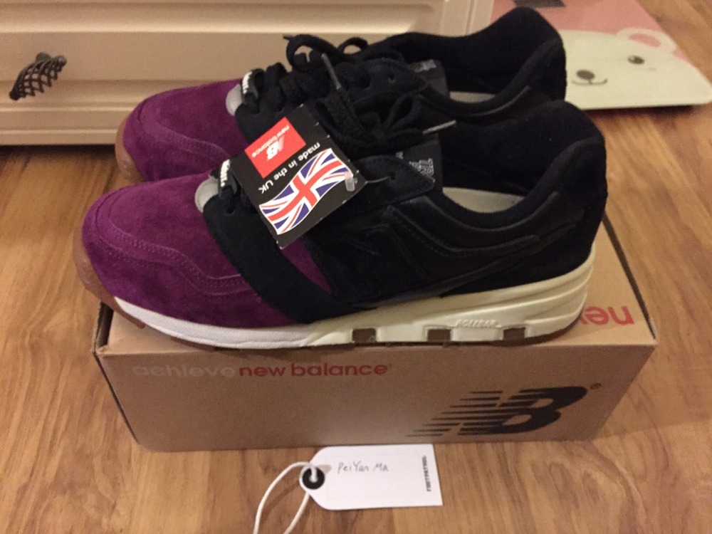 new balance 696 navy with purple haze