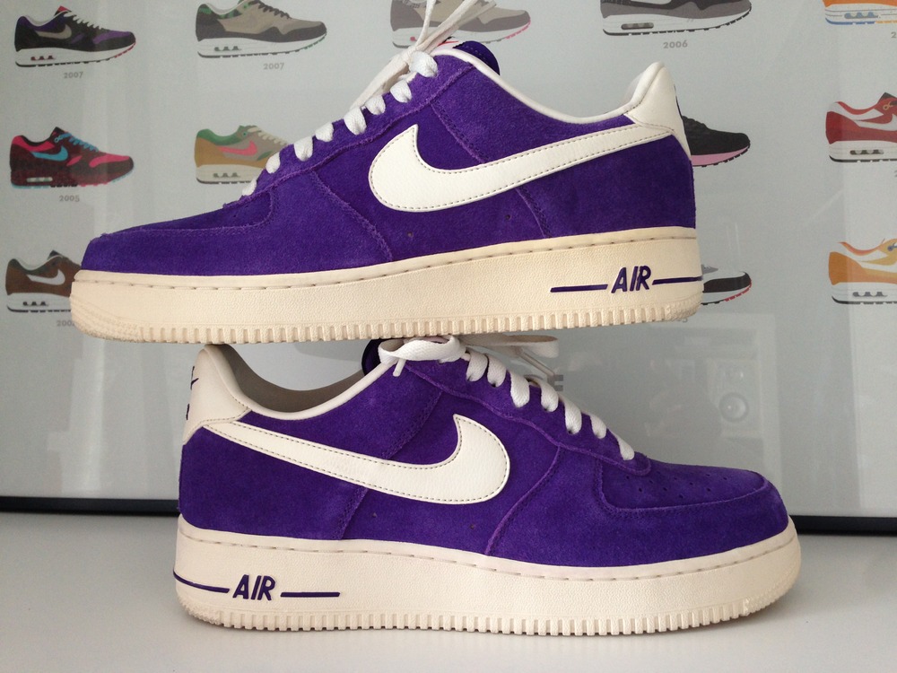 nike air force 1 all purple