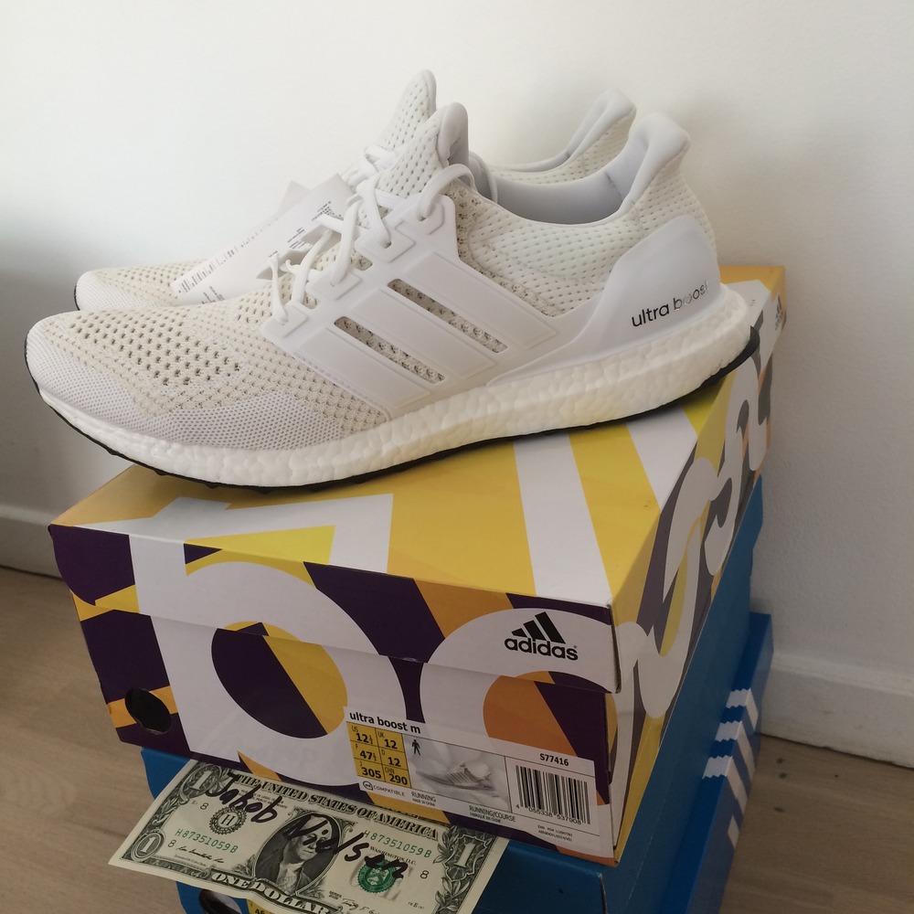 ultra boost triple white key city