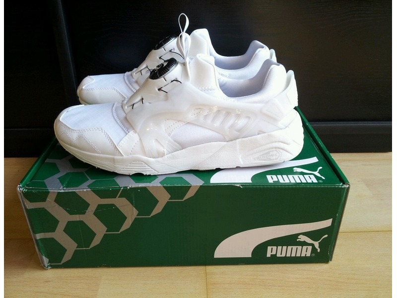 puma disc blaze white