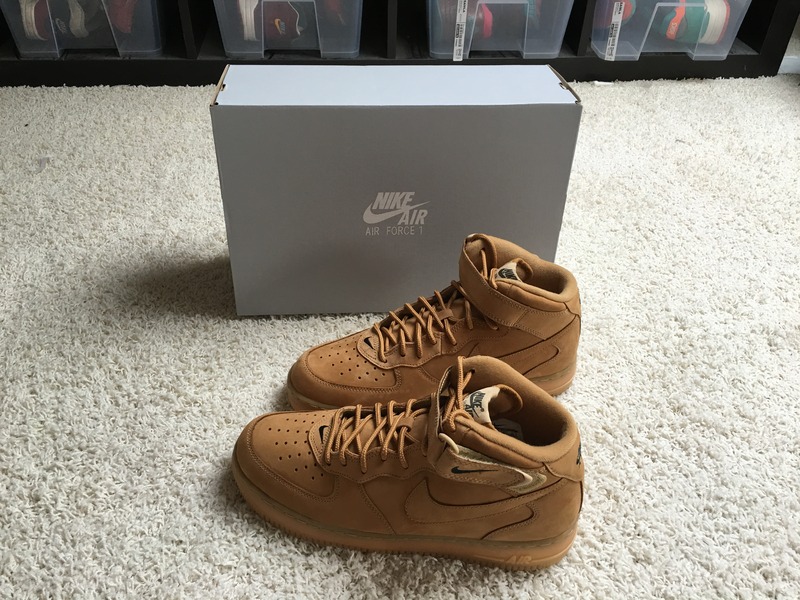 Nike Air Force 1 Mid Flax Nike Air Force 1 Mid Flax