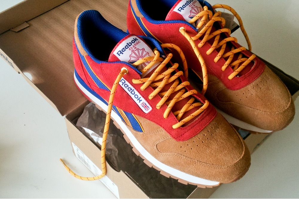 snipes x reebok classic leather camp out for sale