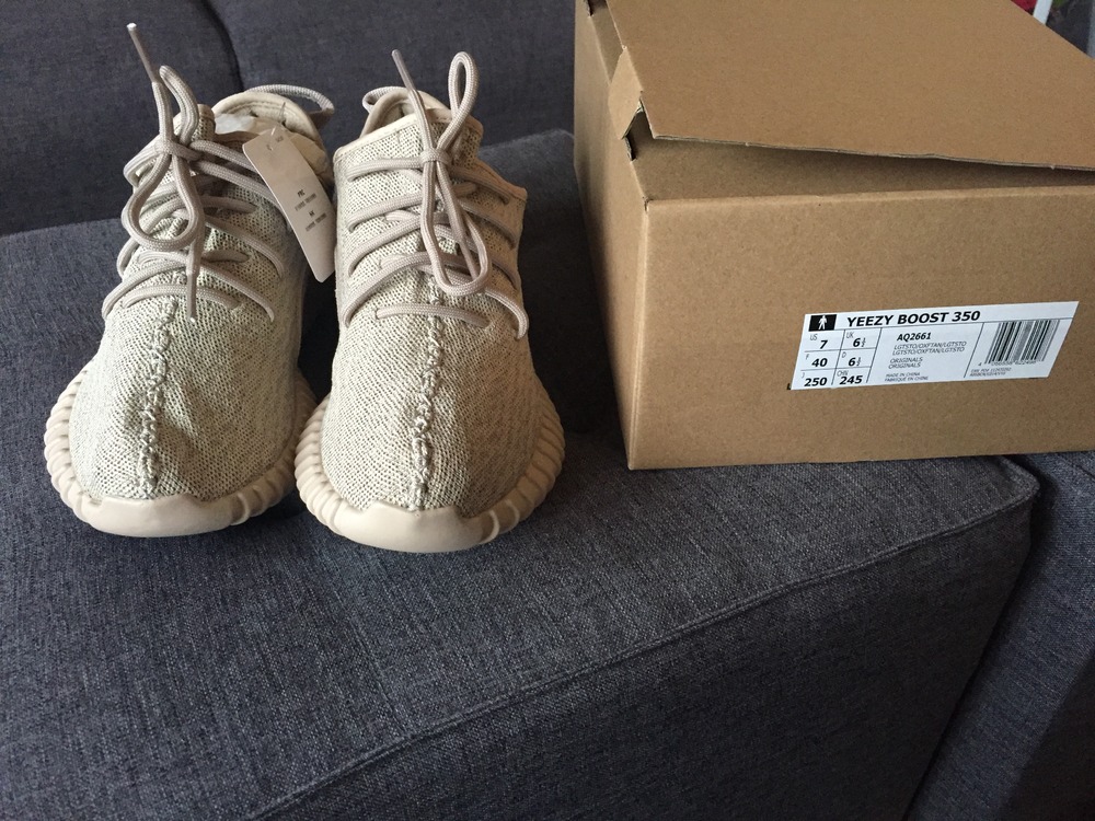 ADIDAS YEEZY BOOST 350 V2 SESAME unboxing