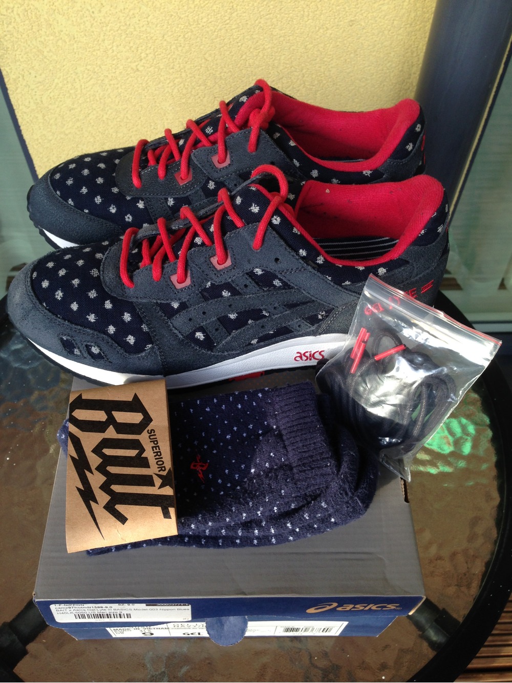bait x asics gel lyte iii nippon blues price bait x asics gel lyte iii nippon blues price