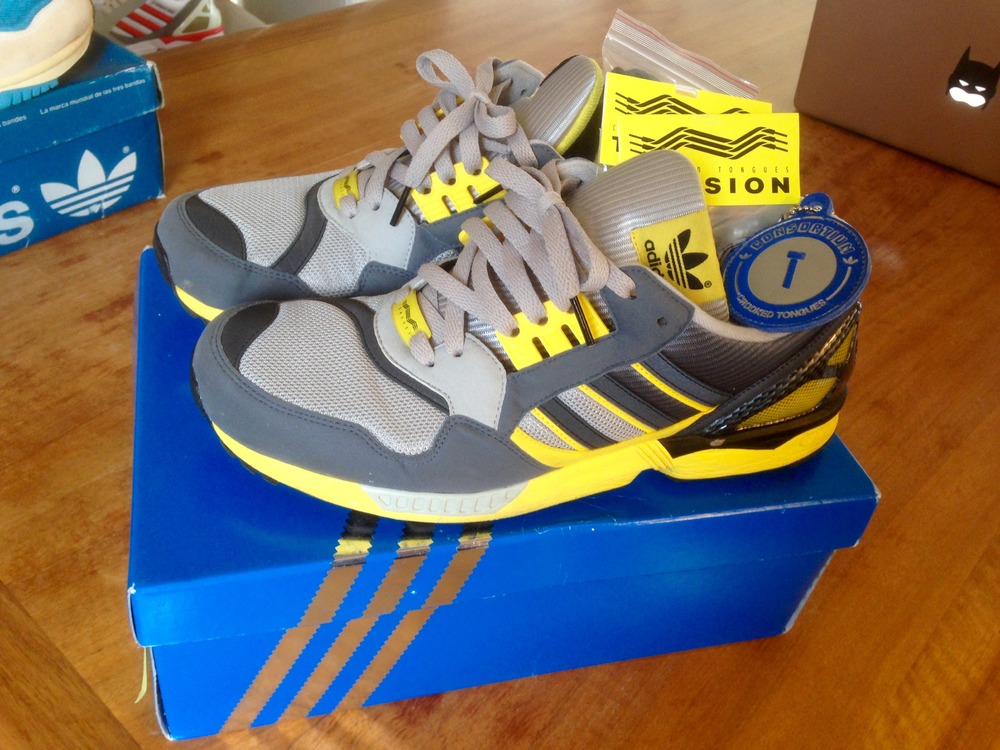 adidas zx 12000 men yellow