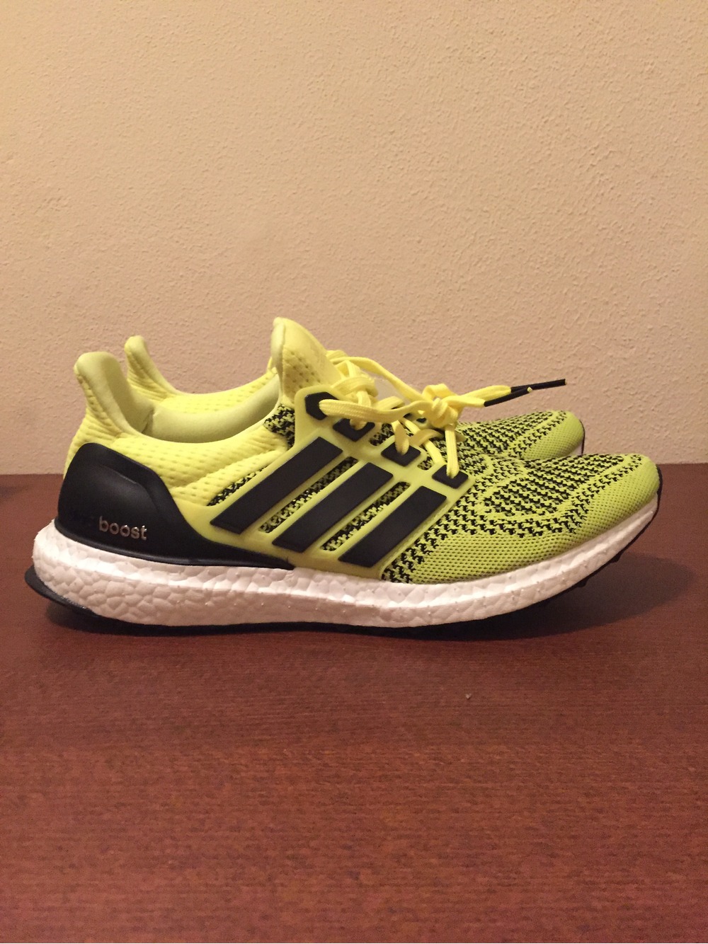 neon yellow ultra boost