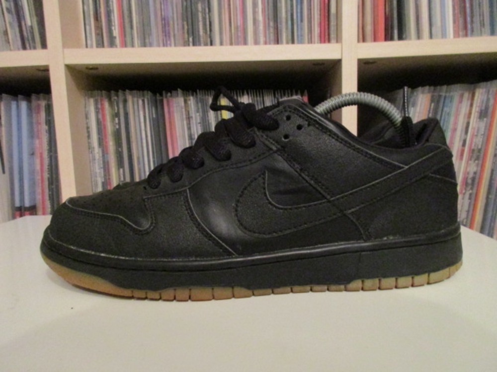 nike dunk low black