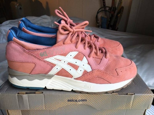 asics gel lyte v x ronnie fieg rose asics gel lyte v x ronnie fieg rose