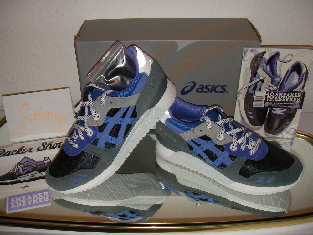 asics x sneaker freaker alvin purple gel lyte iii re release asics x sneaker freaker alvin purple gel lyte iii re release