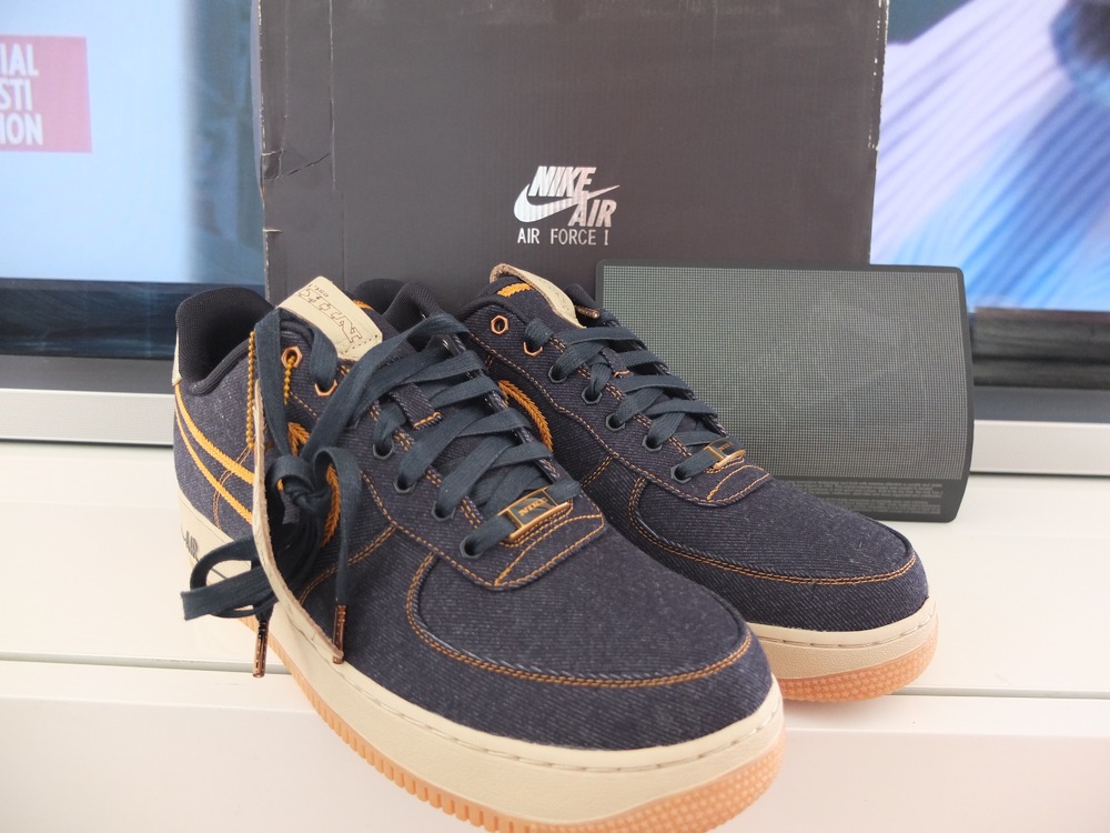 nike air force 1 low oregon denim nike air force 1 low oregon denim