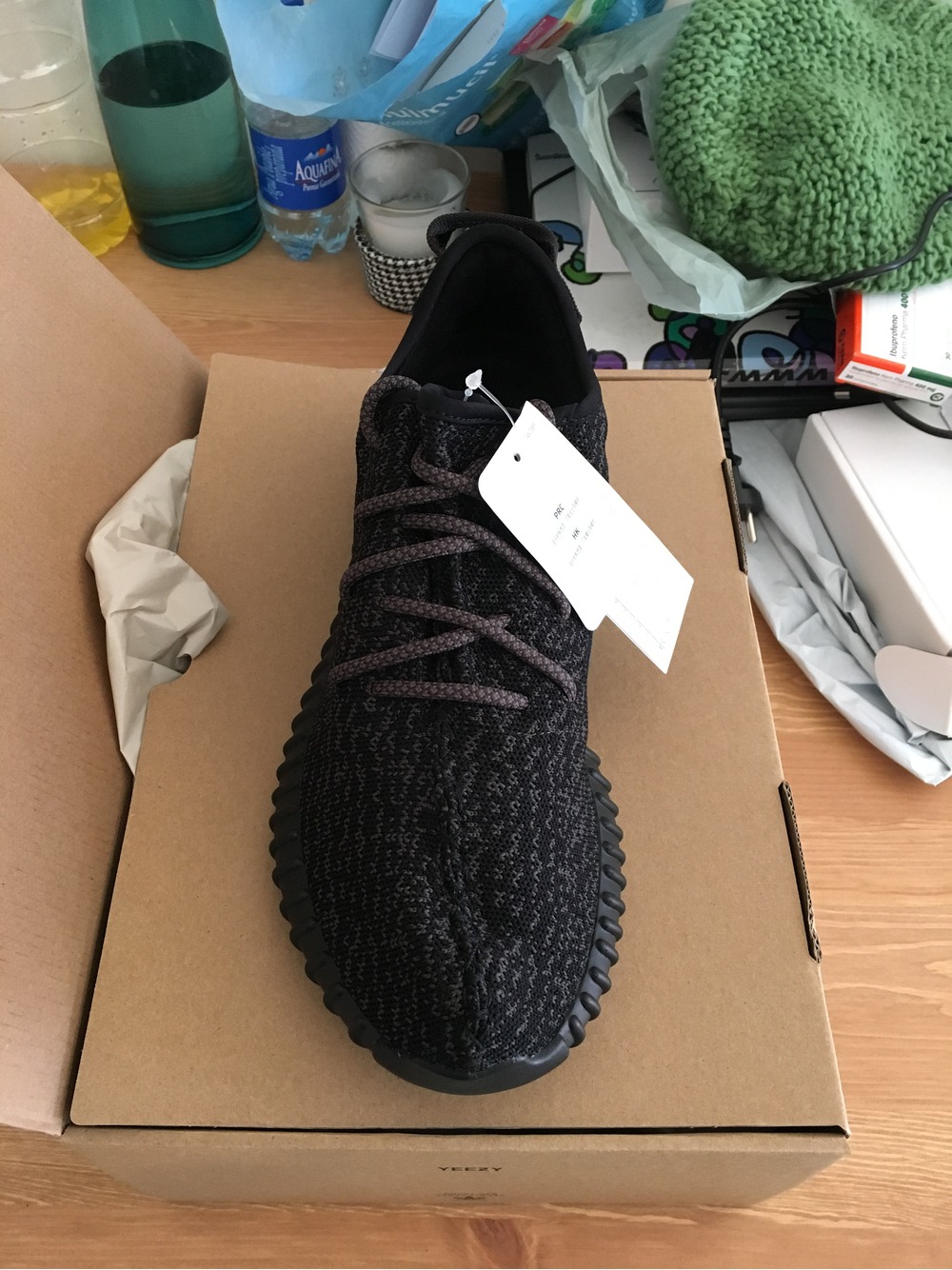 top shoes -YZY Boost 350 Pirate Black - On-Feet Review