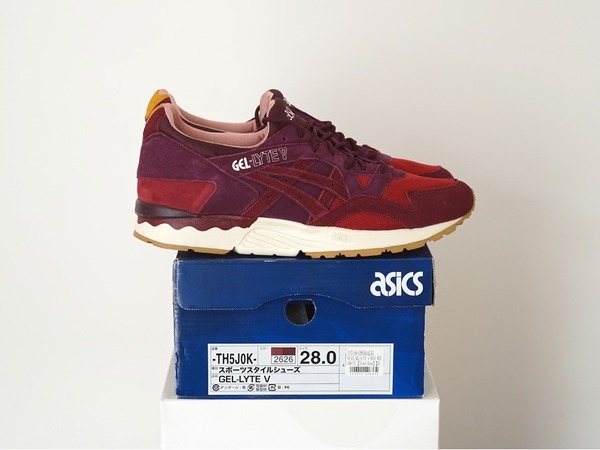 asics x mita sneakers gel lyte v dried rose asics x mita sneakers gel lyte v dried rose