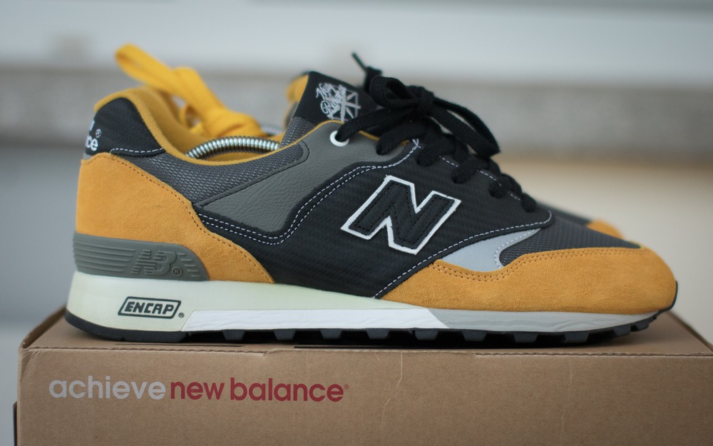 new balance 577 giallo