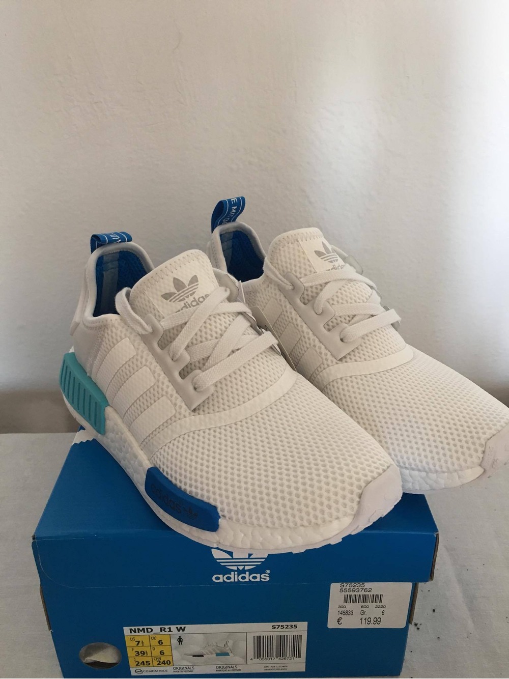 Nmd White Blue Nmd White Blue