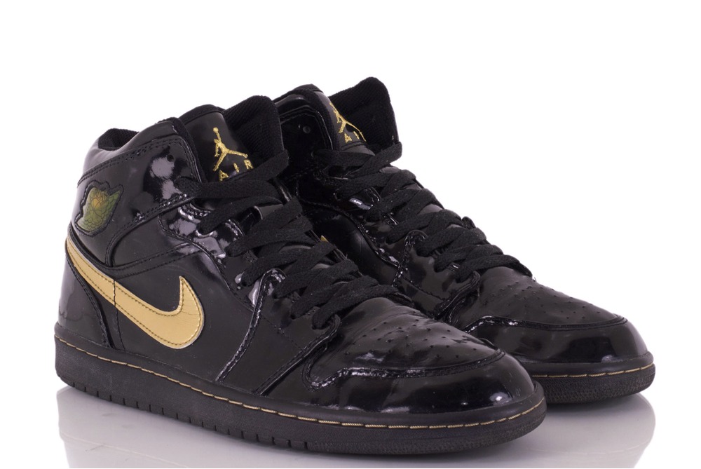 Air Jordan 1 Black Gold Patent Leather Air Jordan 1 Black Gold Patent Leather