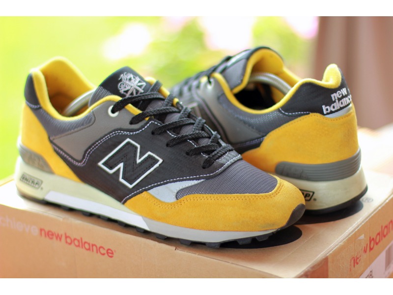 new balance 577 giallo