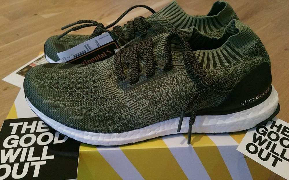 ultra boost uncaged green