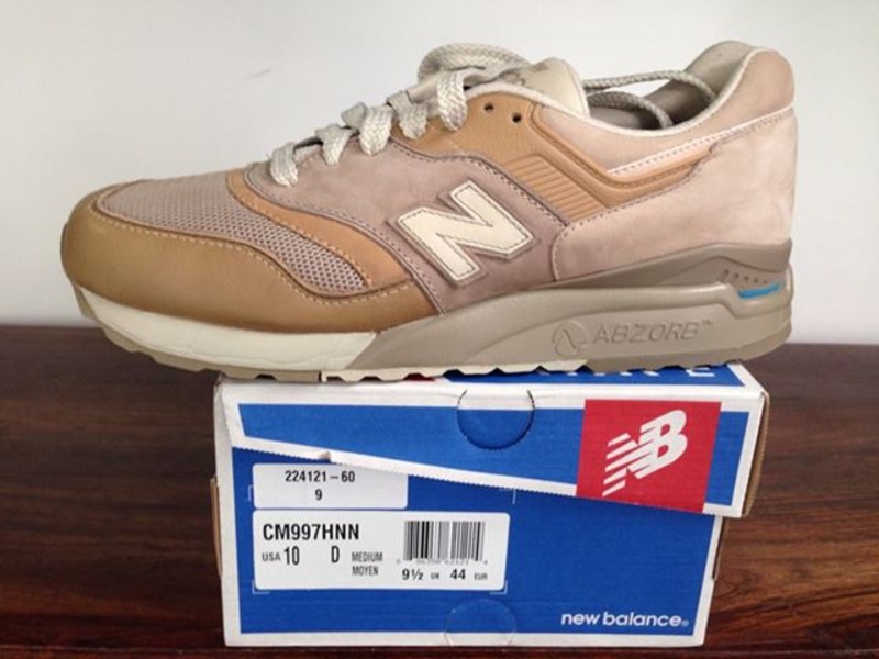 new balance 997 x nonnative dune new balance 997 x nonnative dune