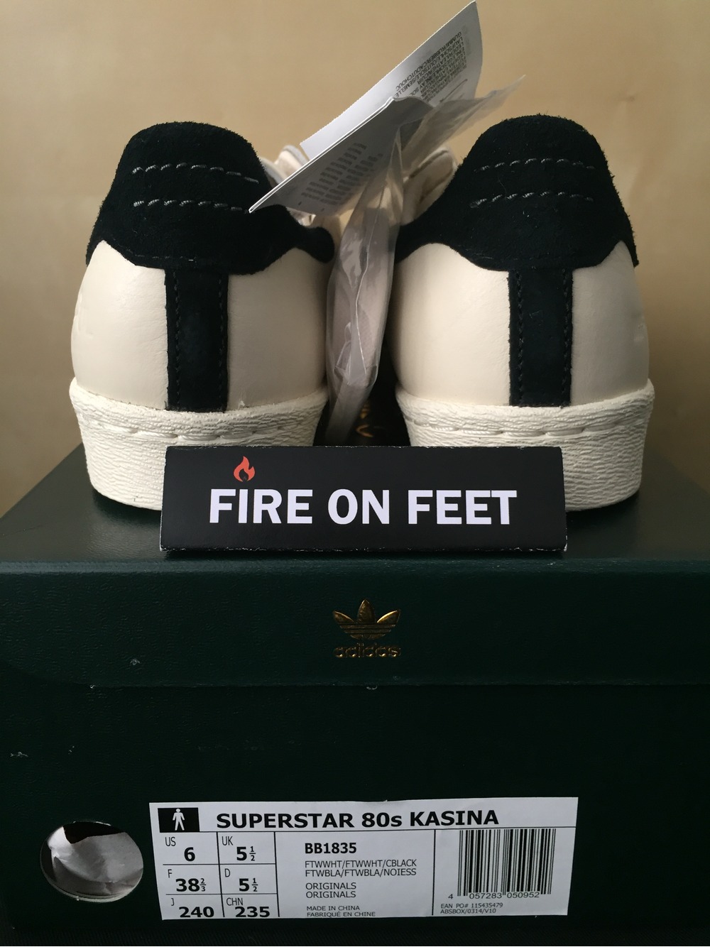 Adidas Consortium x Kasina Men Superstar Boost white footwear 