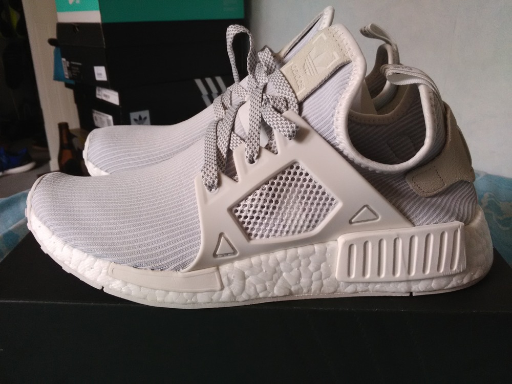 Adidas nmd xr1 store bianche e bordeaux