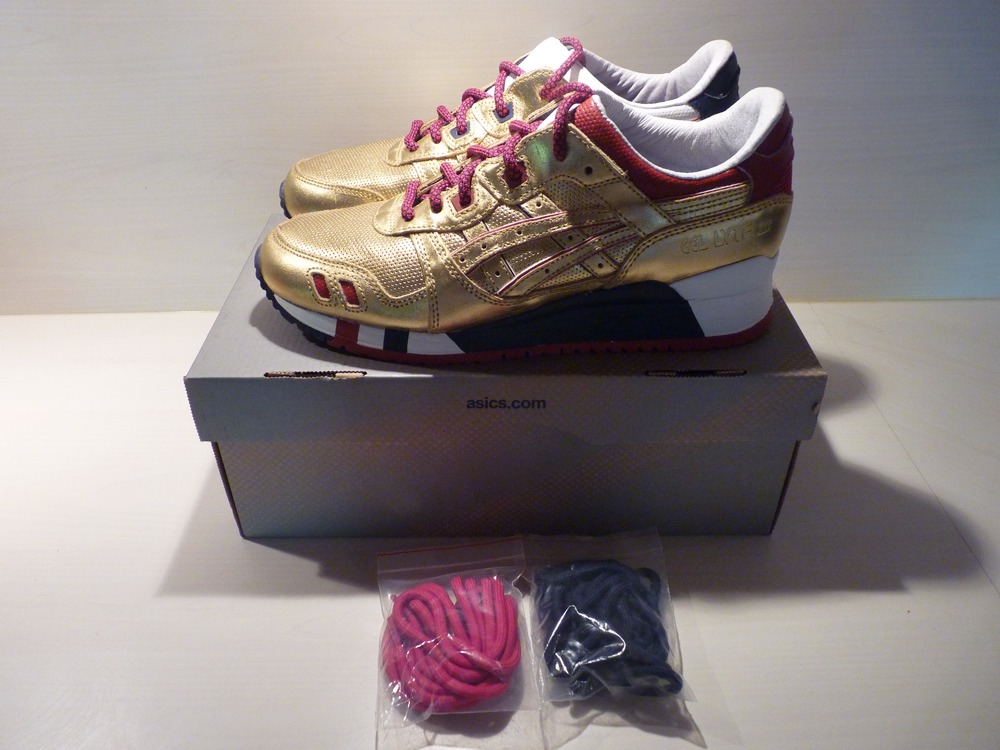 ronnie fieg asics gold