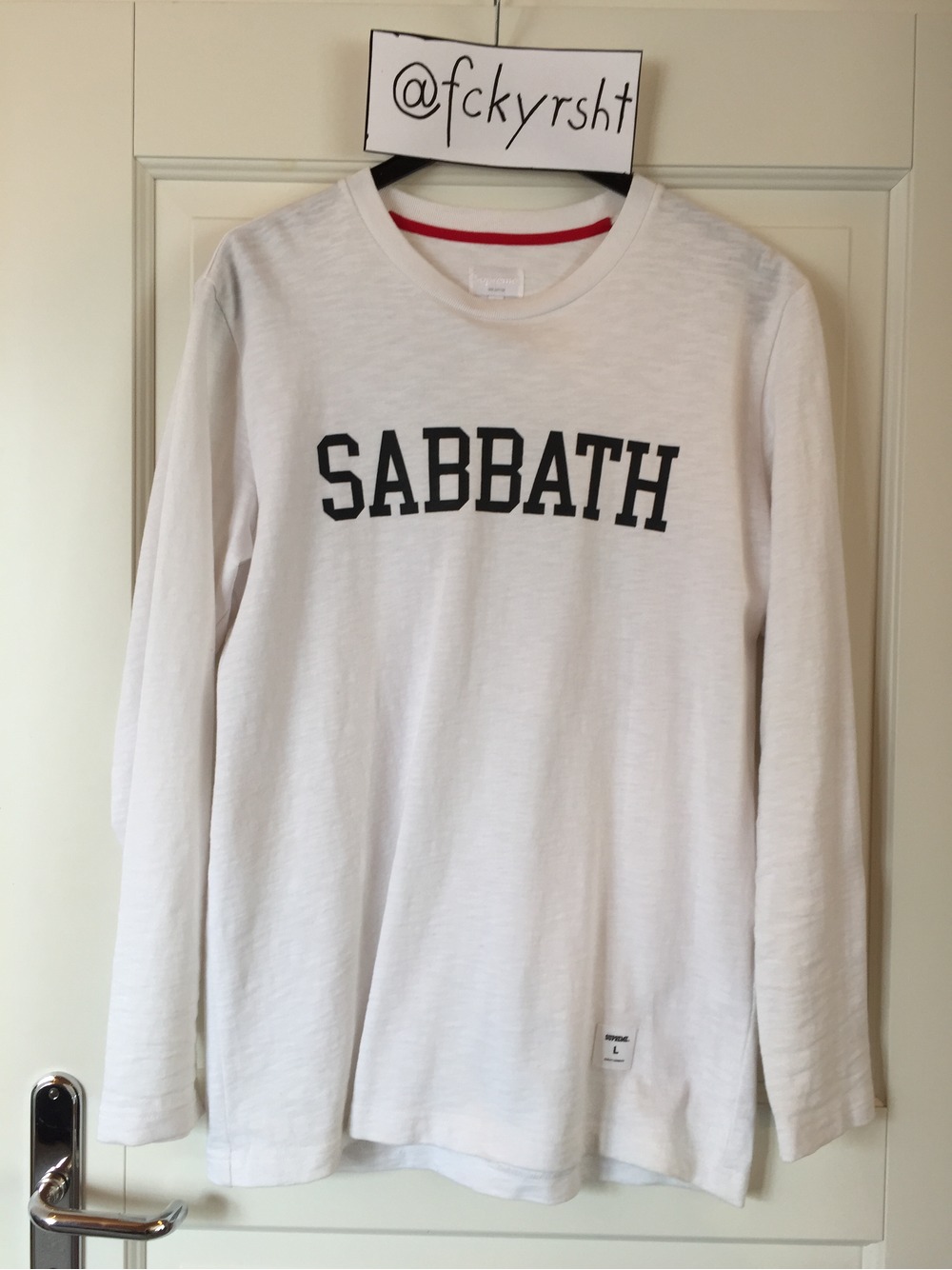 supreme sabbath long sleeve