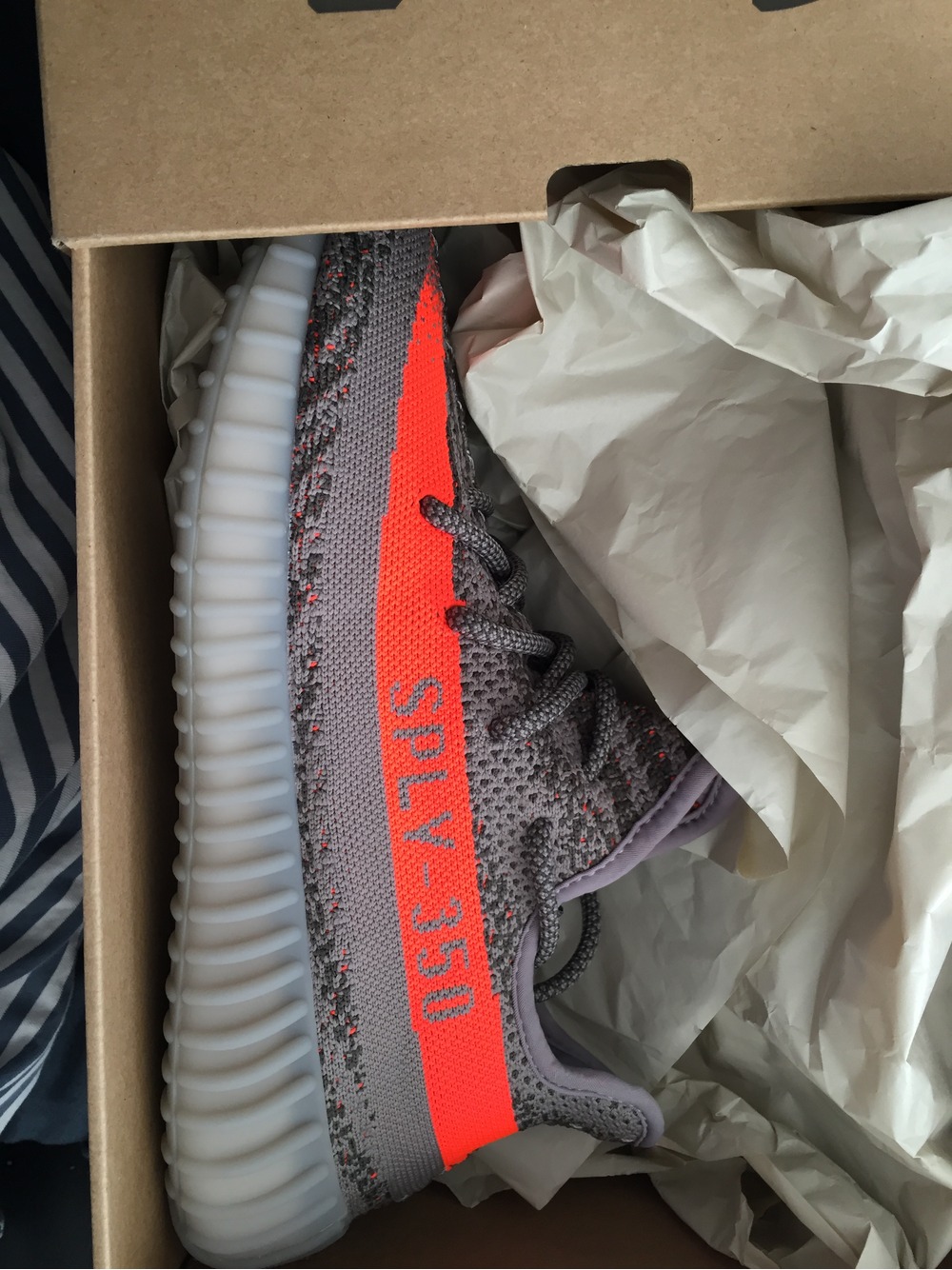 Classic Yeezy Boost 350 v2 Beluga Sply 350 for Sale Gray / Orange