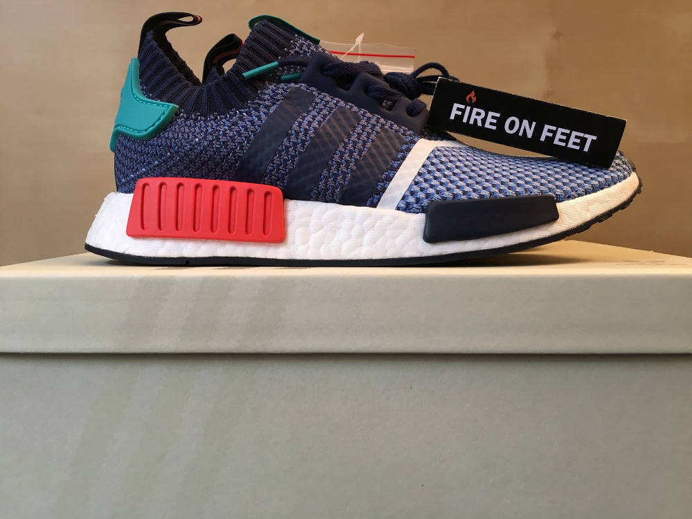 adidas NMD Xr1 PK OG Black Red Blue White Primeknit