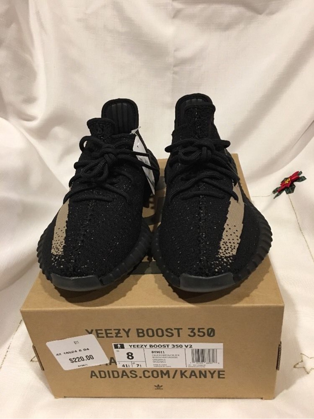 Black Red Yeezy Boost 350 V2 CP 9652 Quality Resource.Com