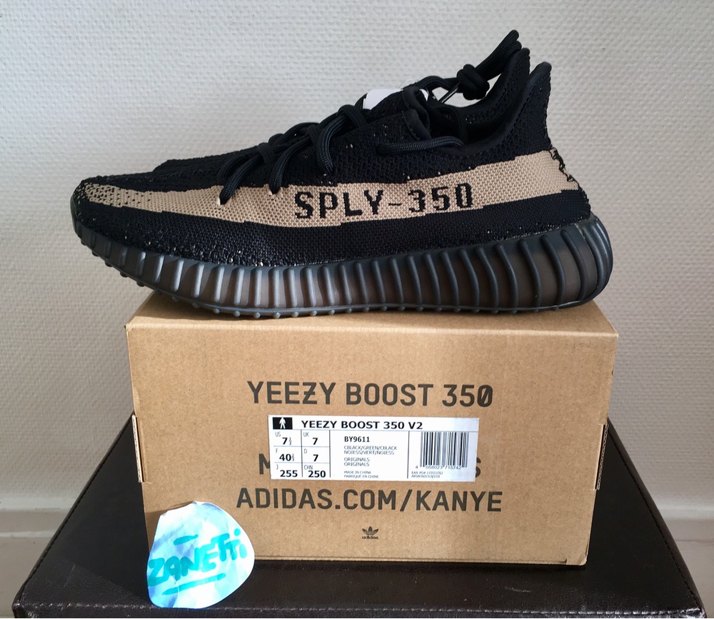 adidas Yeezy Boost 350 V2 Infant Classic Black Red Bb6372 Size 6k 