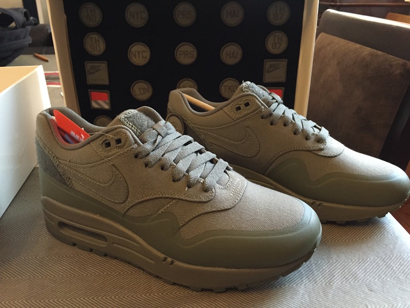 nike air max 1 olive